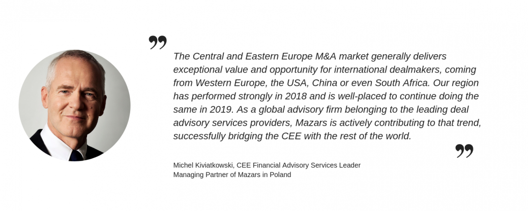 CEE View: Inbound M&A report 2018/2019
